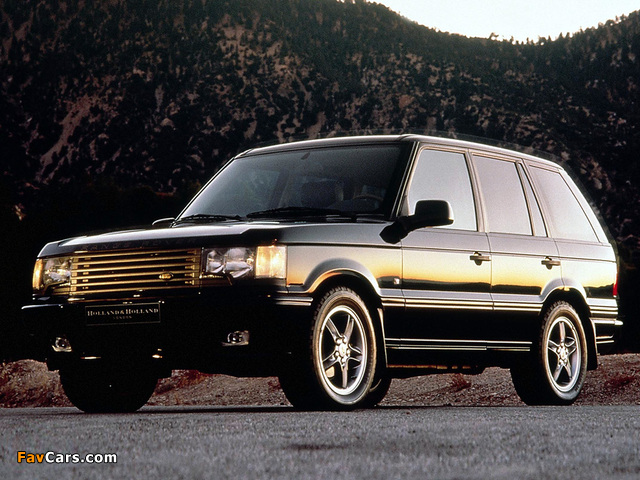 Range Rover Holland & Holland (P38A) 2000 pictures (640 x 480)