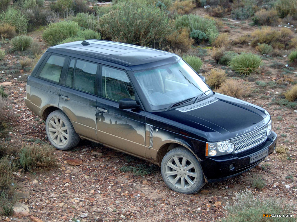 Range Rover Supercharged ZA-spec (L322) 2005–09 images (1024 x 768)