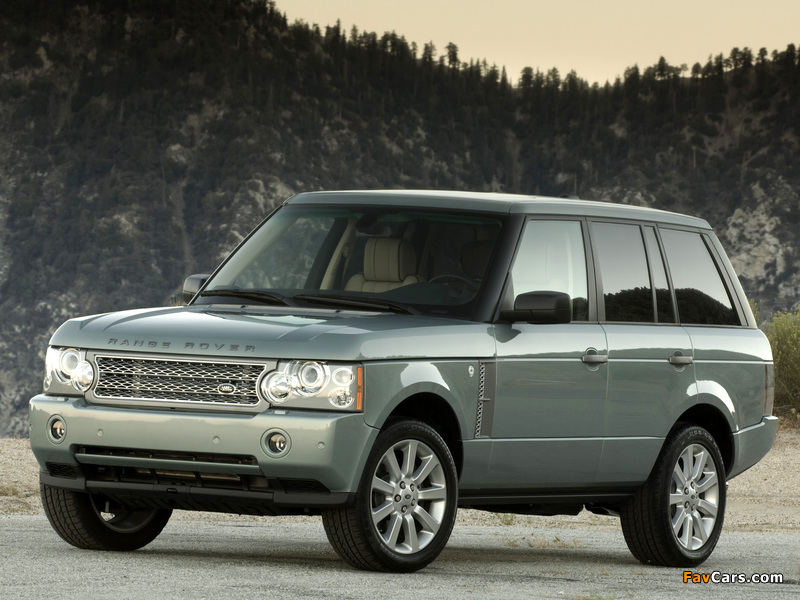 Range Rover Supercharged US-spec (L322) 2005–09 images (800 x 600)