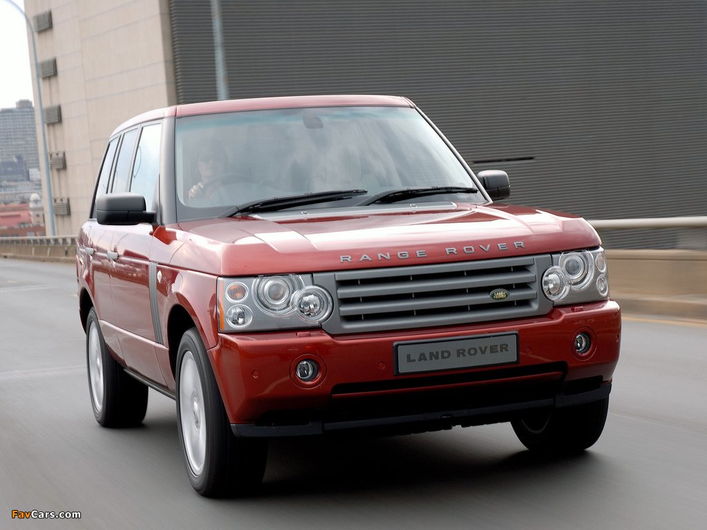 Range Rover Vogue ZA-spec (L322) 2005–09 images (1024 x 768)