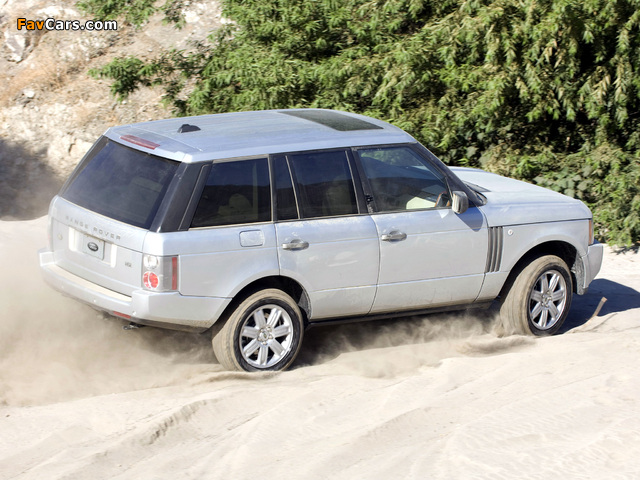 Range Rover HSE US-spec (L322) 2005–09 photos (640 x 480)