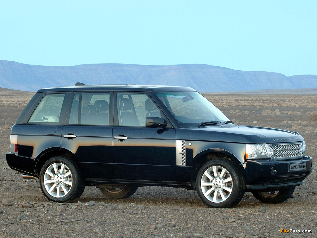 Range Rover Supercharged ZA-spec (L322) 2005–09 photos (1024 x 768)