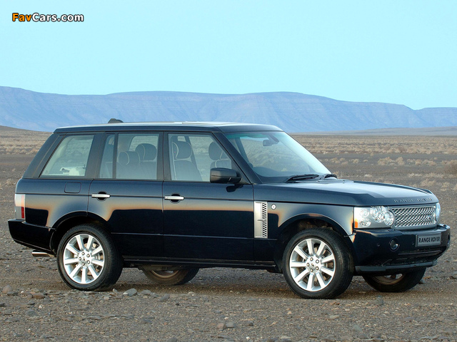 Range Rover Supercharged ZA-spec (L322) 2005–09 photos (640 x 480)