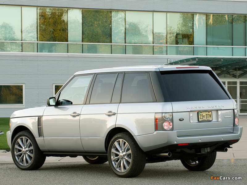 Range Rover Supercharged US-spec (L322) 2005–09 photos (800 x 600)