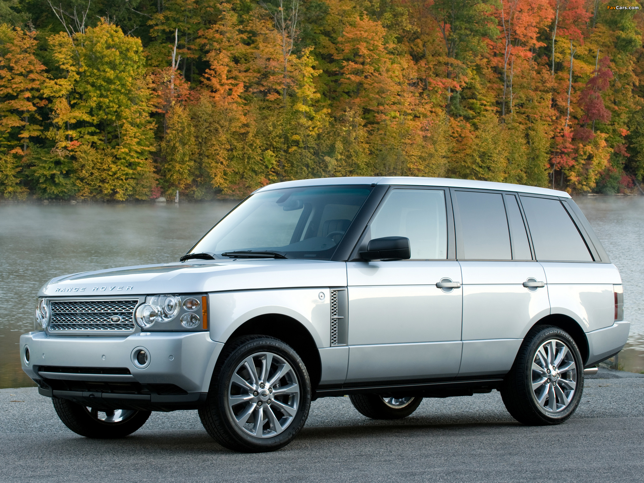 Range Rover Supercharged US-spec (L322) 2005–09 photos (2048 x 1536)