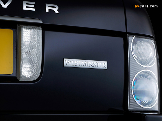 Range Rover Westminster (L322) 2005–09 pictures (640 x 480)