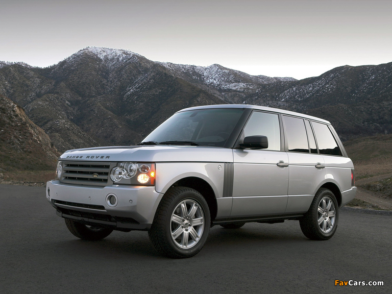 Range Rover HSE US-spec (L322) 2005–09 pictures (800 x 600)