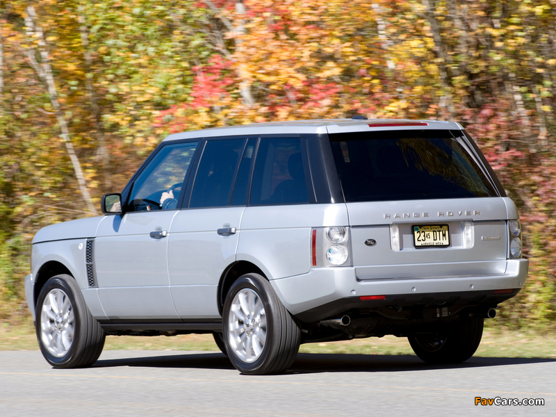 Range Rover Supercharged US-spec (L322) 2005–09 pictures (800 x 600)