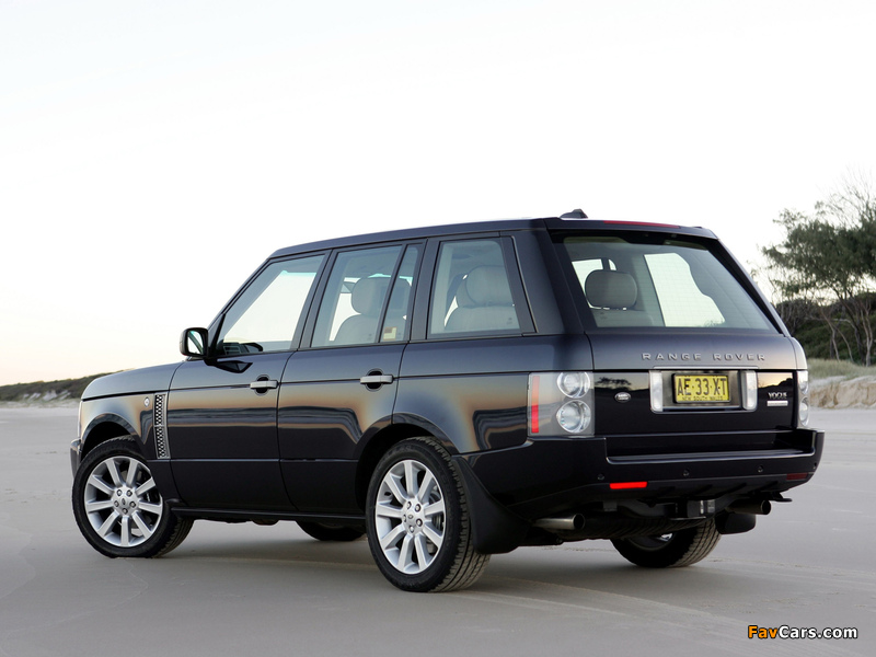 Range Rover Supercharged AU-spec (L322) 2005–09 pictures (800 x 600)