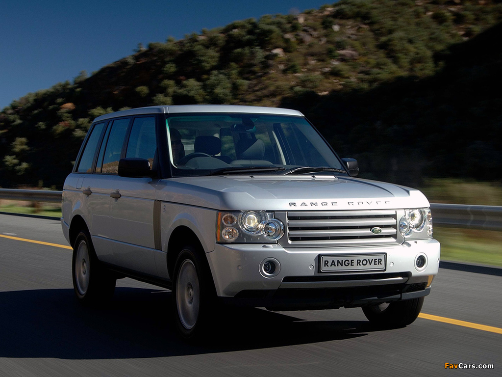 Range Rover ZA-spec (L322) 2005–09 wallpapers (1024 x 768)