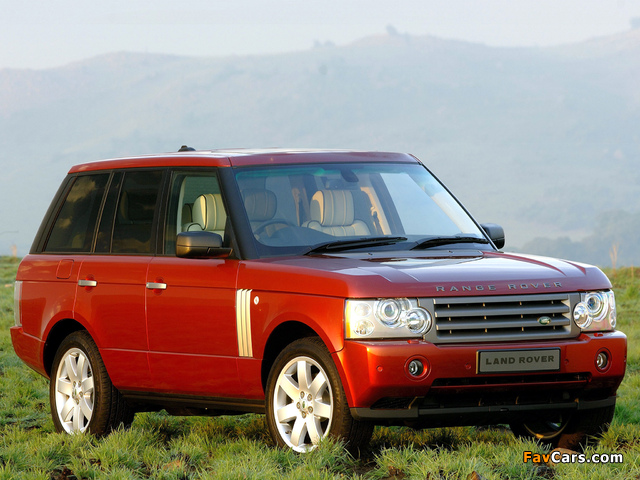 Range Rover Vogue ZA-spec (L322) 2005–09 wallpapers (640 x 480)