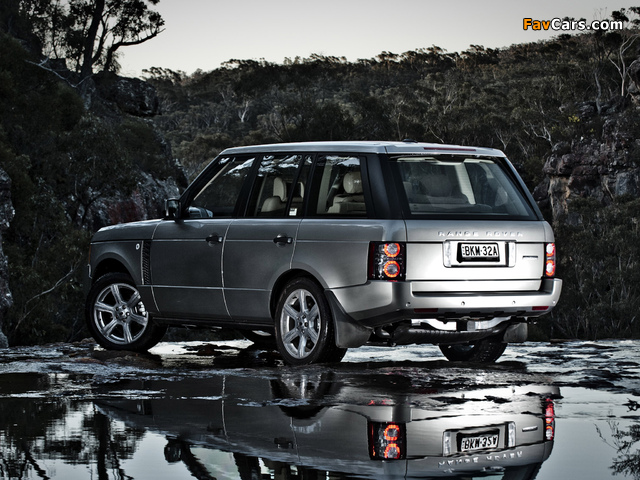 Range Rover Supercharged AU-spec (L322) 2009–12 images (640 x 480)