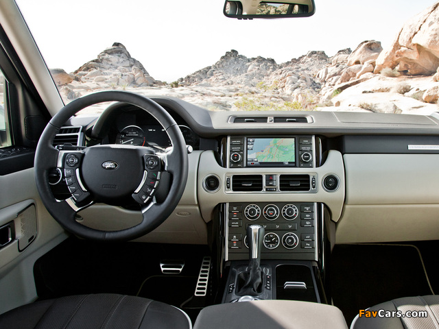 Range Rover US-spec 2009 photos (640 x 480)