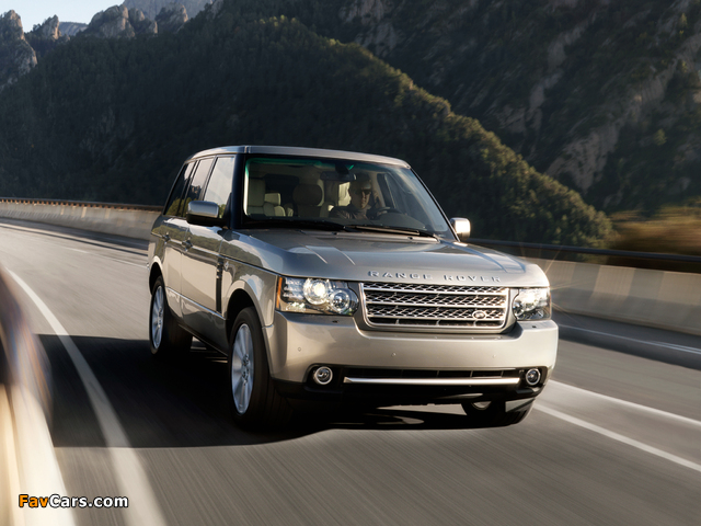 Range Rover Supercharged (L322) 2009–12 pictures (640 x 480)