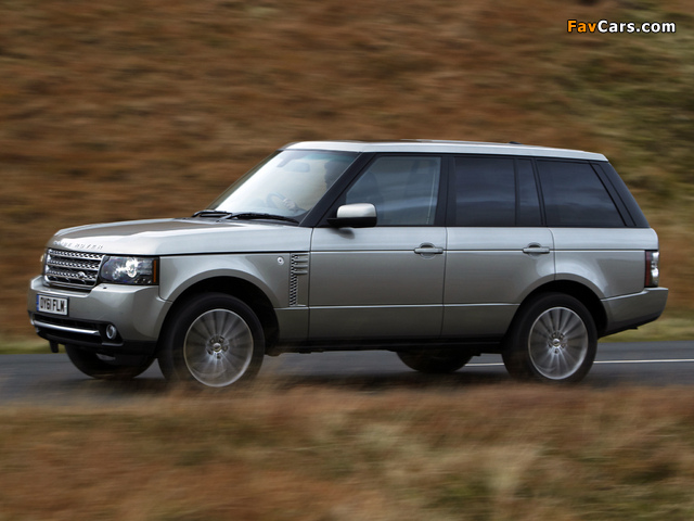 Range Rover Autobiography UK-spec 2009 pictures (640 x 480)