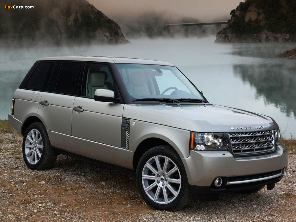 Range Rover Supercharged (L322) 2009–12 wallpapers (1024 x 768)