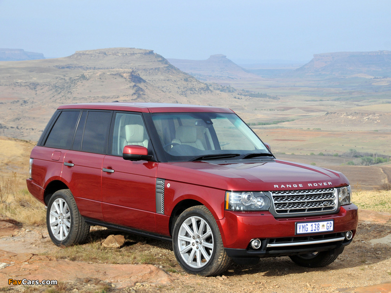 Range Rover Supercharged ZA-spec (L322) 2009–12 wallpapers (800 x 600)