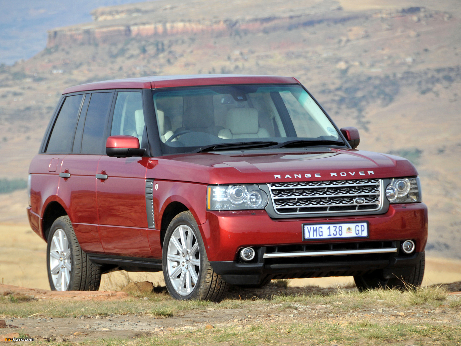 Range Rover Supercharged ZA-spec (L322) 2009–12 wallpapers (1600 x 1200)