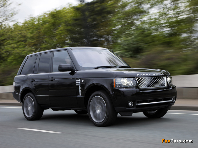 Range Rover Autobiography Black (L322) 2010 photos (640 x 480)