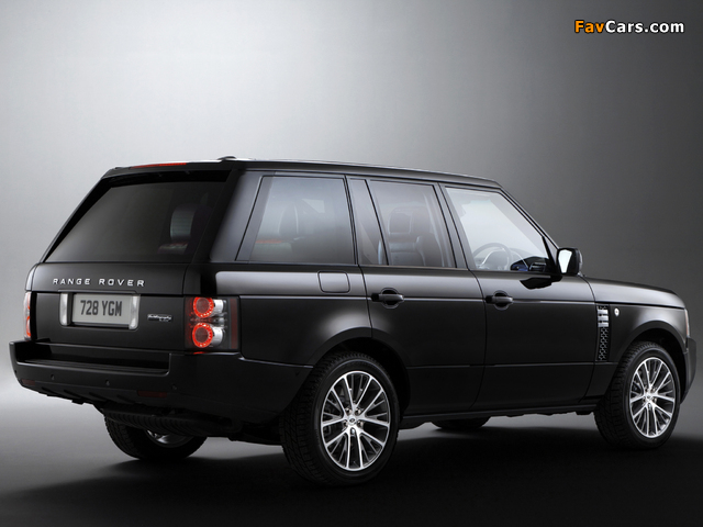 Range Rover Autobiography Black (L322) 2010 wallpapers (640 x 480)