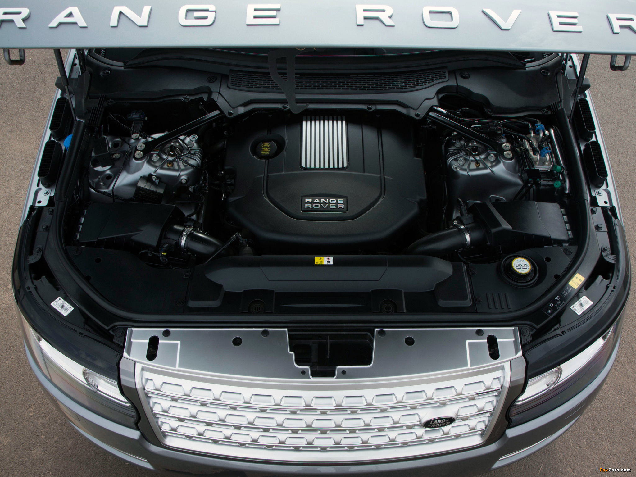 Range Rover Vogue TDV6 UK-spec (L405) 2012 pictures (2048 x 1536)