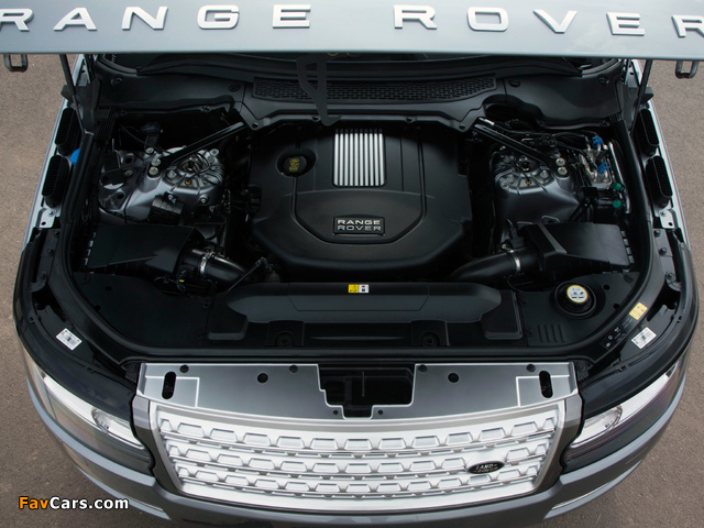 Range Rover Vogue TDV6 UK-spec (L405) 2012 pictures (640 x 480)