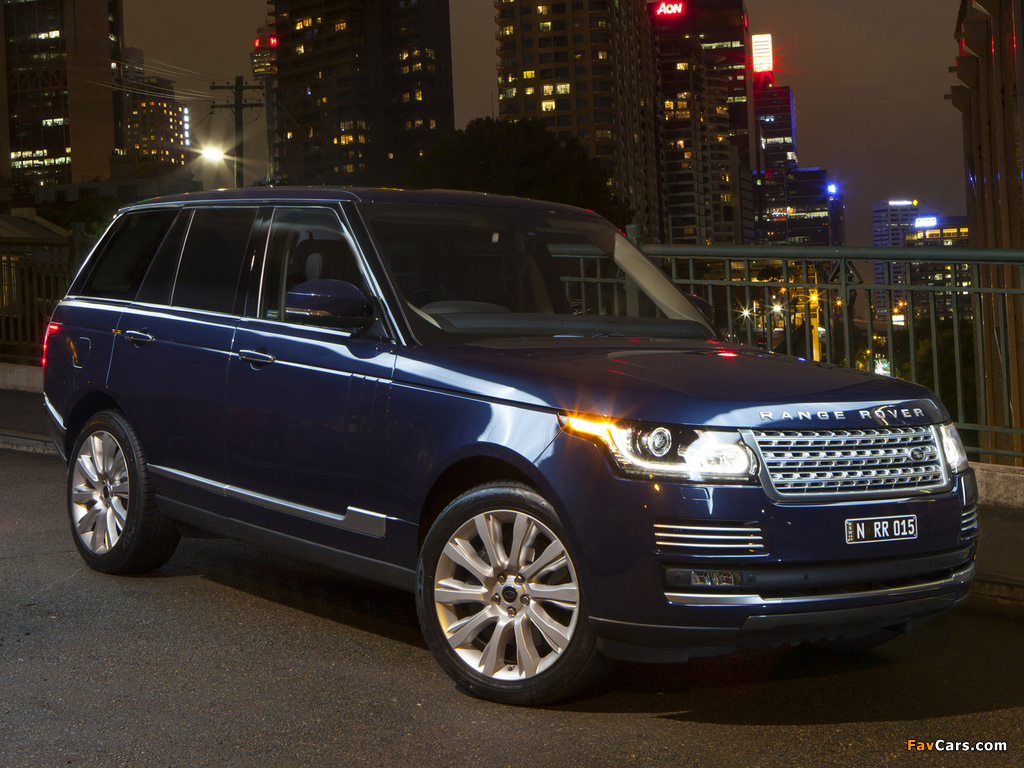 Range Rover Vogue SE SDV8 AU-spec (L405) 2013 photos (1024 x 768)