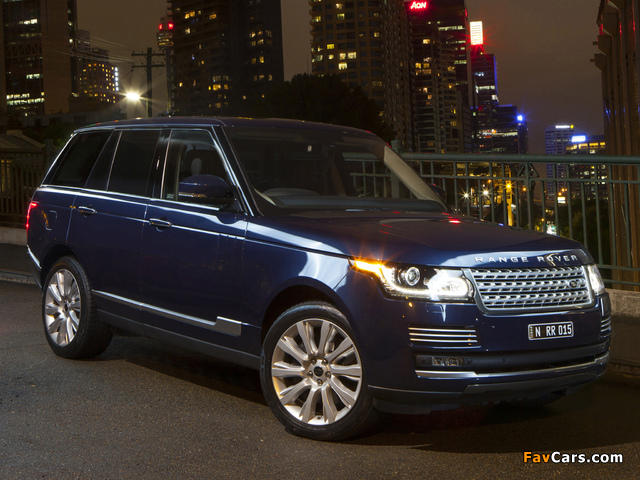 Range Rover Vogue SE SDV8 AU-spec (L405) 2013 photos (640 x 480)