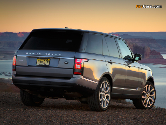 Range Rover Supercharged US-spec (L405) 2013 photos (640 x 480)
