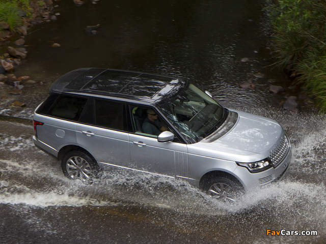 Range Rover Vogue TDV6 AU-spec (L405) 2013 photos (640 x 480)