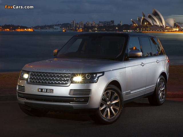 Range Rover Vogue TDV6 AU-spec (L405) 2013 pictures (640 x 480)