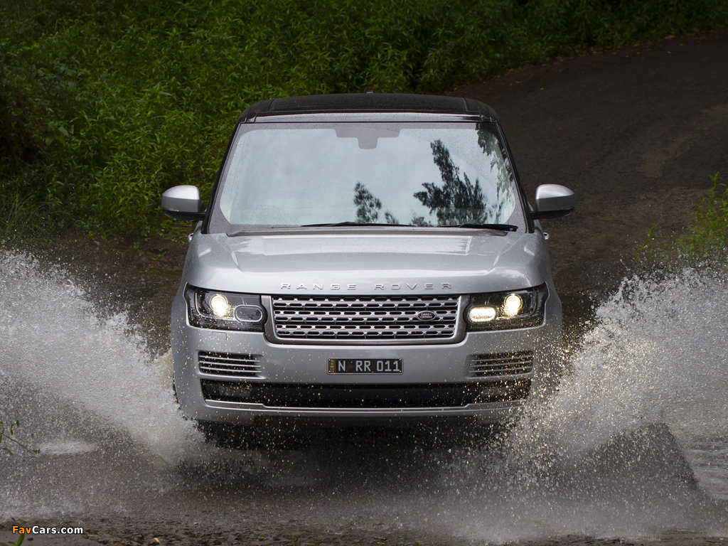 Range Rover Vogue TDV6 AU-spec (L405) 2013 pictures (1024 x 768)