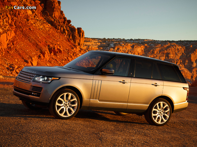 Range Rover Supercharged US-spec (L405) 2013 wallpapers (640 x 480)