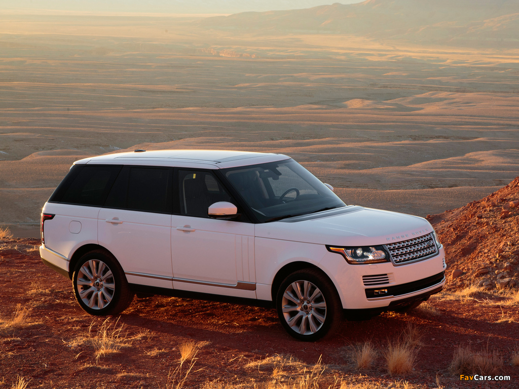 Range Rover Supercharged US-spec (L405) 2013 wallpapers (1024 x 768)