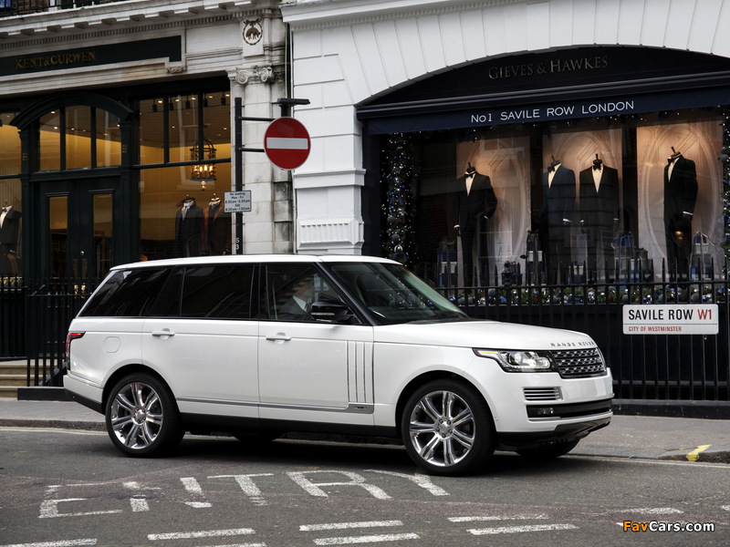 Range Rover Autobiography Black LWB UK-spec (L405) 2014 photos (800 x 600)