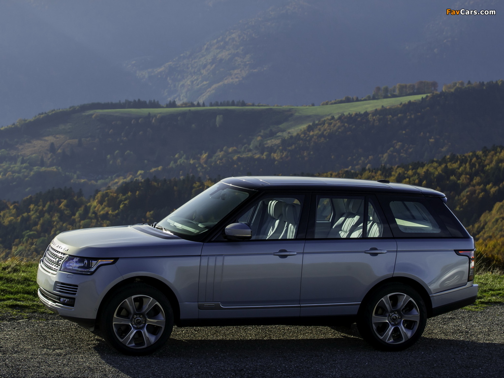 Range Rover Autobiography Hybrid (L405) 2014 photos (1024 x 768)