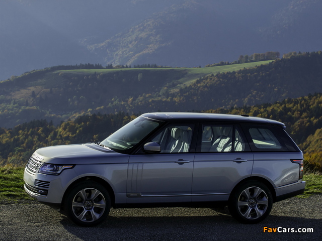 Range Rover Autobiography Hybrid (L405) 2014 photos (640 x 480)