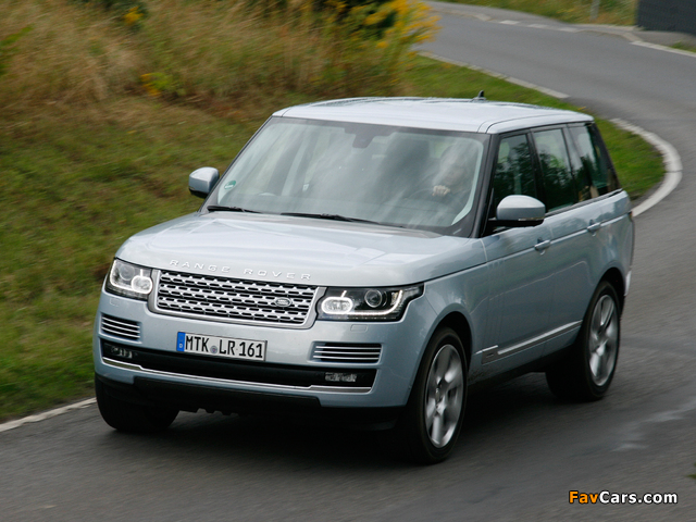 Range Rover Hybrid (L405) 2014 photos (640 x 480)