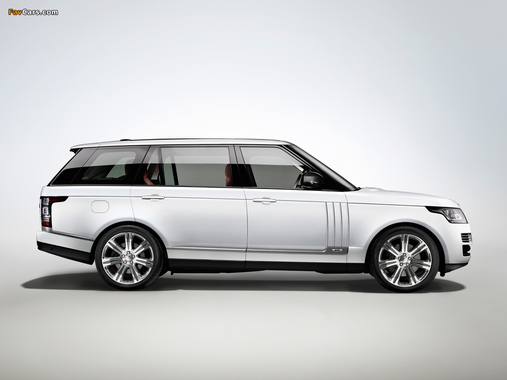 Range Rover Autobiography Black LWB (L405) 2014 pictures (1024 x 768)