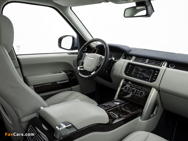 Range Rover Autobiography Hybrid (L405) 2014 wallpapers (640 x 480)