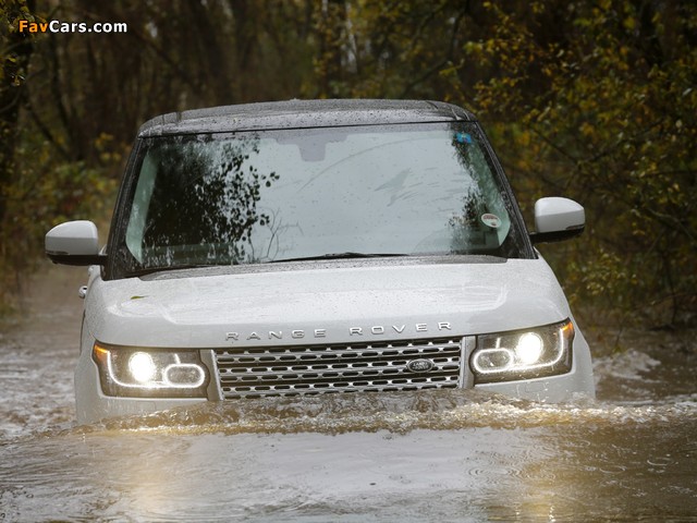 Range Rover Autobiography Hybrid (L405) 2014 wallpapers (640 x 480)