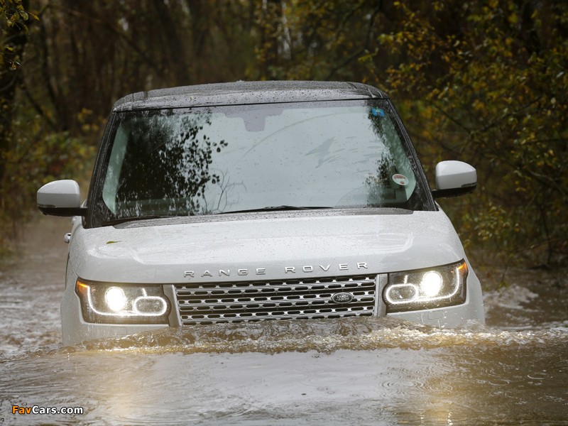 Range Rover Autobiography Hybrid (L405) 2014 wallpapers (800 x 600)