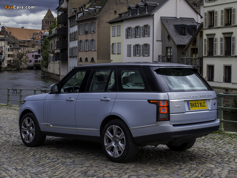 Range Rover Autobiography Hybrid (L405) 2014 wallpapers (800 x 600)