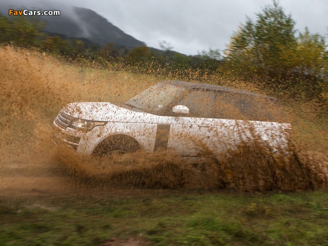 Range Rover Autobiography Hybrid (L405) 2014 wallpapers (640 x 480)
