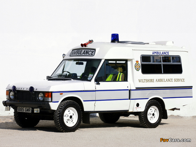 Range Rover Ambulance wallpapers (640 x 480)