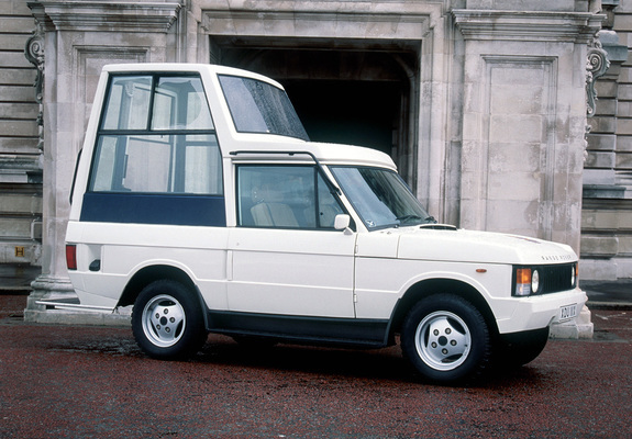 Range Rover Popemobile 1982 photos