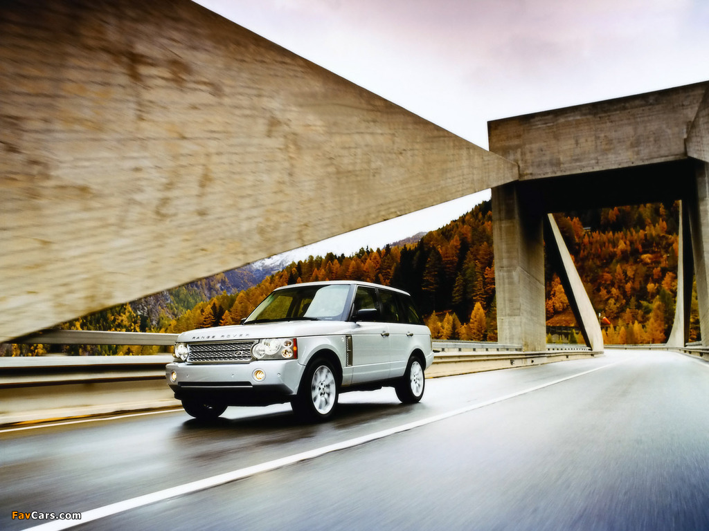 Range Rover Supercharged 2005–09 wallpapers (1024 x 768)