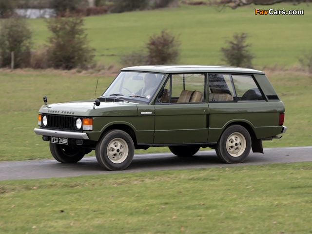 Photos of Range Rover 3-door 1970–86 (640 x 480)