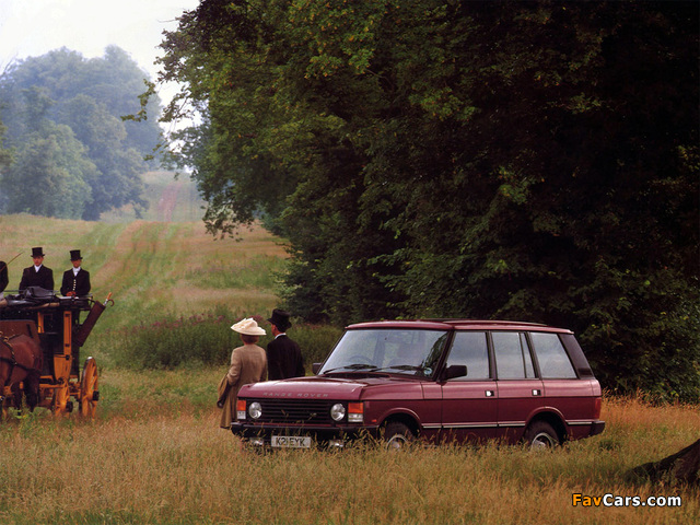 Photos of Range Rover UK-spec 1986–96 (640 x 480)