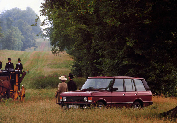 Photos of Range Rover UK-spec 1986–96